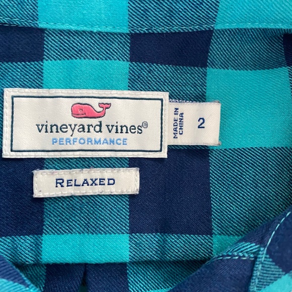 Vineyard Vines plaid shirt - Picture 2 of 5